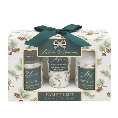 KDMD Xmas Madeleine Pamper Set Teal - Thumbnail 2