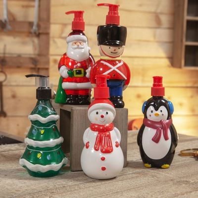Festive Hand Soaps 2 Pack Multicolor Assorted Designs - Multi