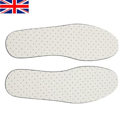 KDMD Cut to Size Breathable Memory Foam Shoe Insoles, 5 Pairs in White - Thumbnail 2
