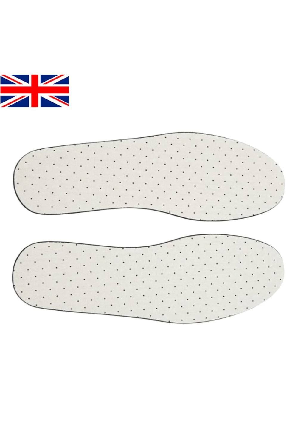 KDMD Cut to Size Breathable Memory Foam Shoe Insoles, 1 Pair in White - Image 1