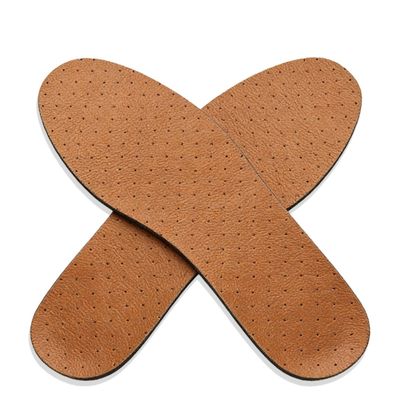 KDMD Shock Absorbing Synthetic Leather Cut to Size Insoles 10-150mm, 1 Pair in Tan - Thumbnail 2