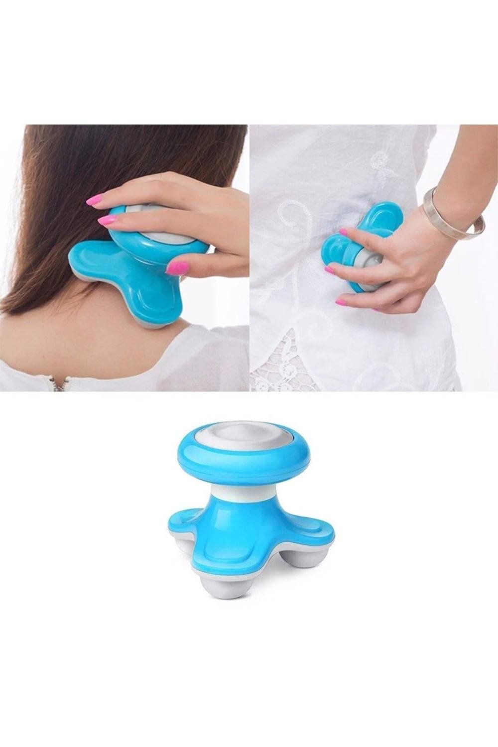 KDMD Handheld Mini Electric Percussion Body Massager - Assorted Colours - Image 1