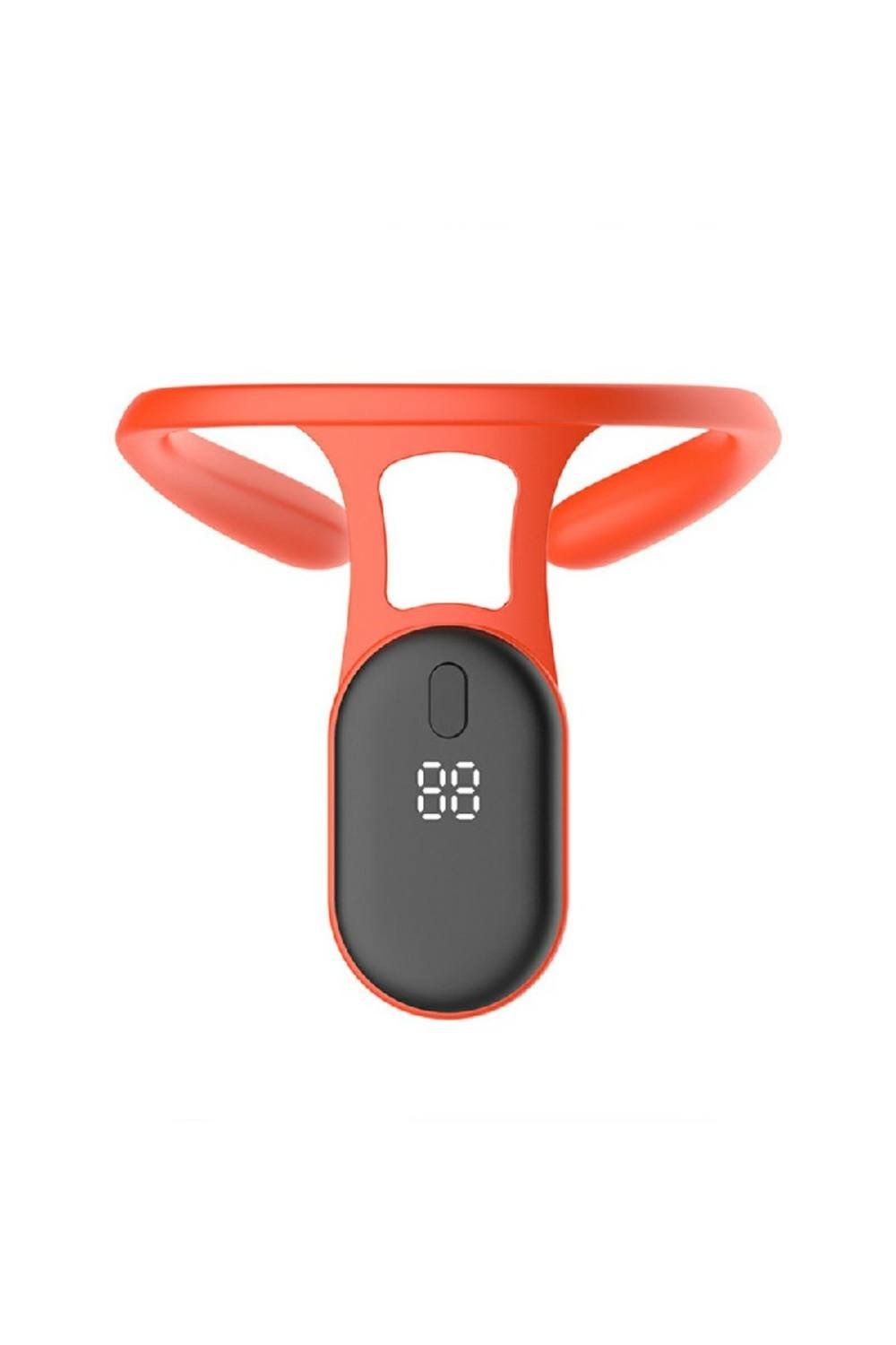KDMD Orange Children's Posture Reminder with Vibration & LCD Display - Image 1
