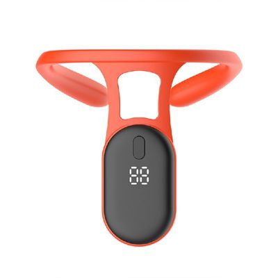 KDMD Orange Children's Posture Reminder with Vibration & LCD Display - Thumbnail 2