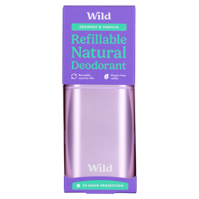 Wild Coconut and Vanilla Deodorant in Purple Case 40g - Thumbnail 2