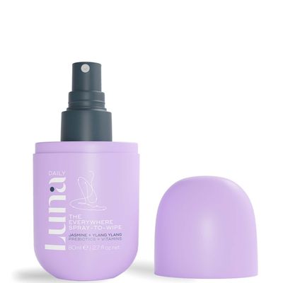 Luna Daily The Everywhere Spray-To-Wipe - pH-balancing Body Cleansing Spray With Prebiotics + Vitamins C & E 80ml