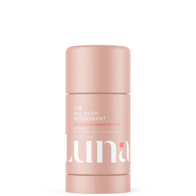 Luna Daily The All Over Deodorant- Extra-strength, Natural, Non-Staining Body Deodorant Stick - hydrating 70ml