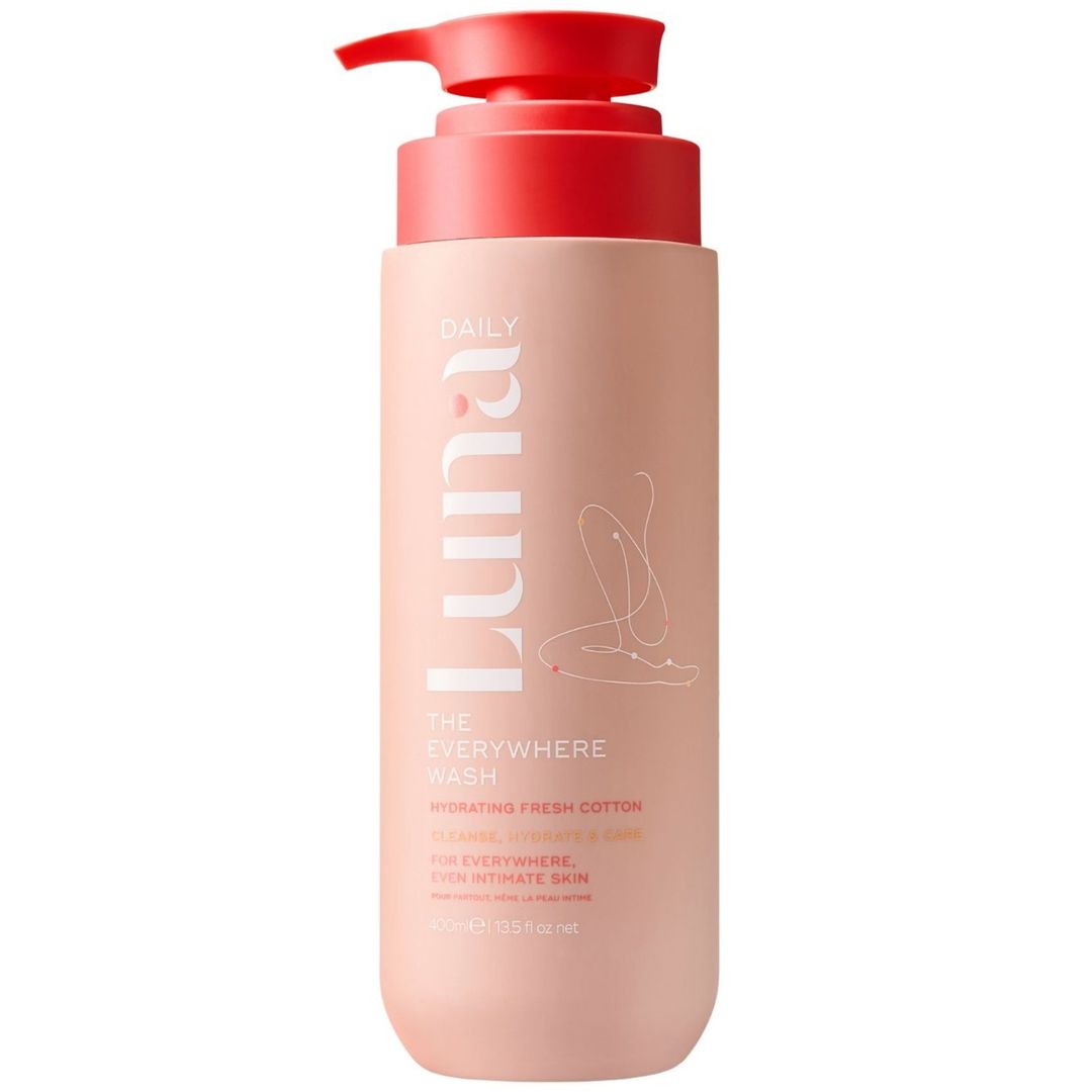 Luna Daily The Everywhere Wash Hydrating Fresh Cotton 400ml - Image 1