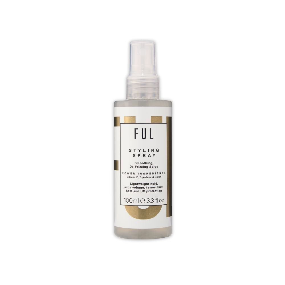 FUL Styling Spray 100ml - Heat Protectant & Volumising Mist for Frizz-Free Daily Styling - Image 1