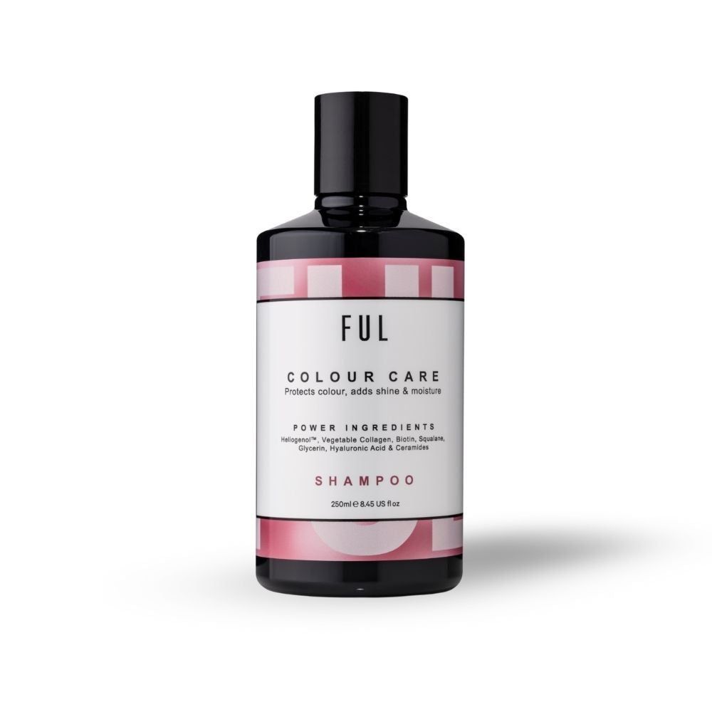 FUL Colour Care Shampoo 250ml - Sulphate Free Moisturising Cleanser for Coloured & Dyed Hair - Colour Safe - Image 1