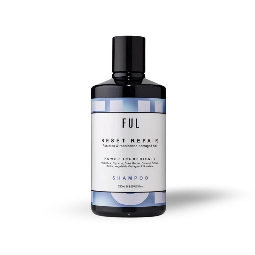 FUL Reset Repair Shampoo 250ml - Strengthening Cleanser for Dry, Damaged or Thinning Hair - Image 1