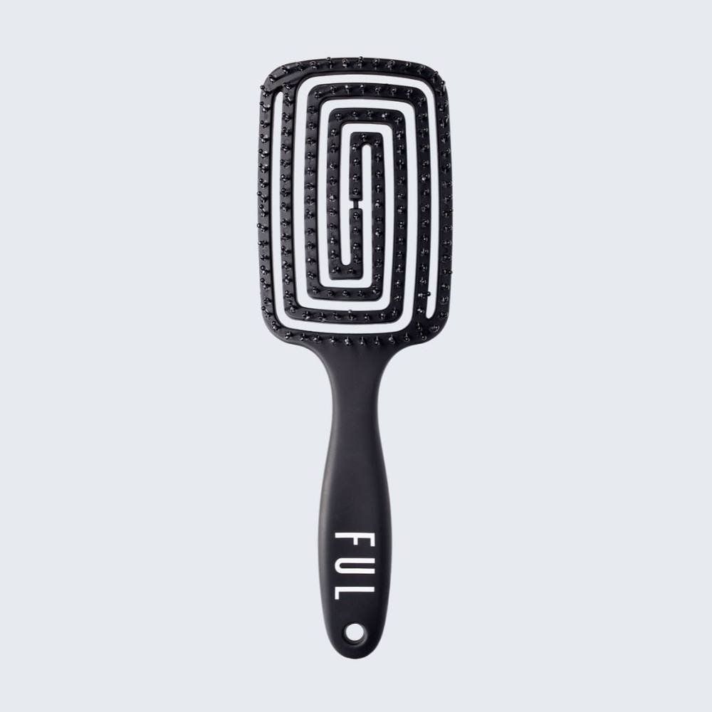 FUL Black Vented Hair Brush - Image 1