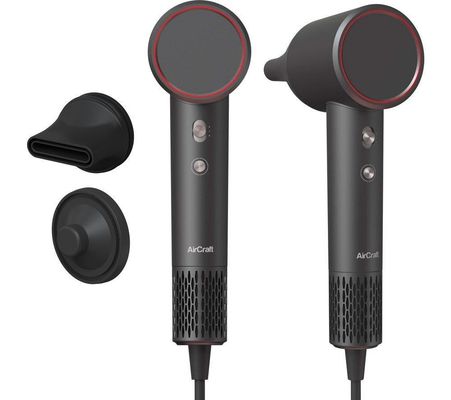 AIRCRAFT AirMotion HD1-G Hair Dryer - Slate Grey, Silver/Grey