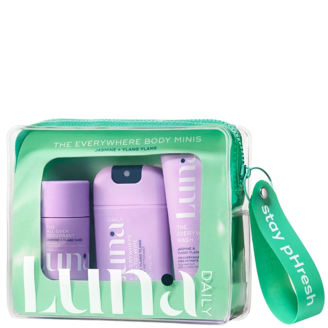 Luna Daily The Everywhere Body Minis Starter Set Jasmine & Ylang Ylang 150ml - Image 1
