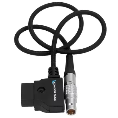 Kondor Blue KB-DtapLemo1 Black 0.5 m D-Tap 2-pin - Thumbnail 2
