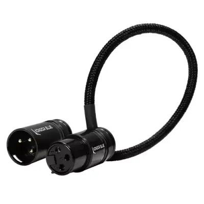 Kondor Blue KB-MXLRF8-BK audio cable 0.4 m XLR Black - Thumbnail 2