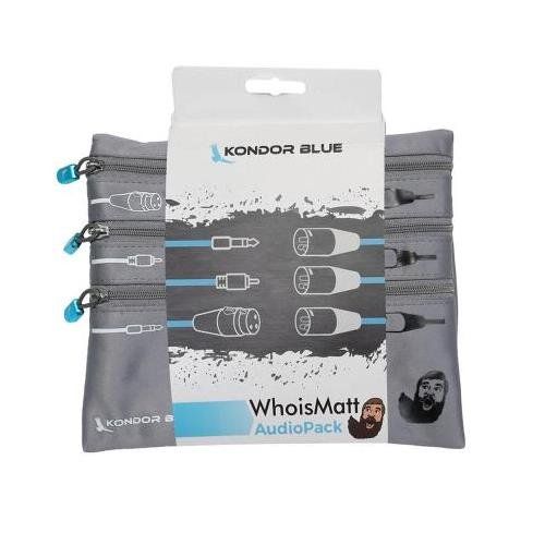 Kondor Blue KB-WIM-AP audio cable 1.5 m XLR Grey - Image 1