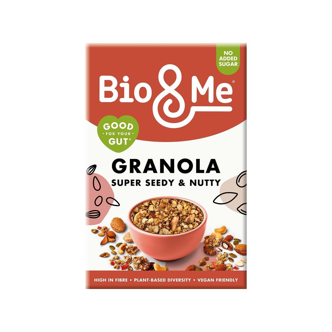 Bio&Me Granola, Super Seedy & Nutty, 360g - Image 1
