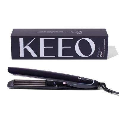 KEEO Genius Pro Hair Straightener - Black, Black