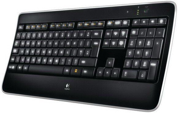 Logitech Wireless Illuminated K800 keyboard RF Wireless QWERTY Spanish - Image 1