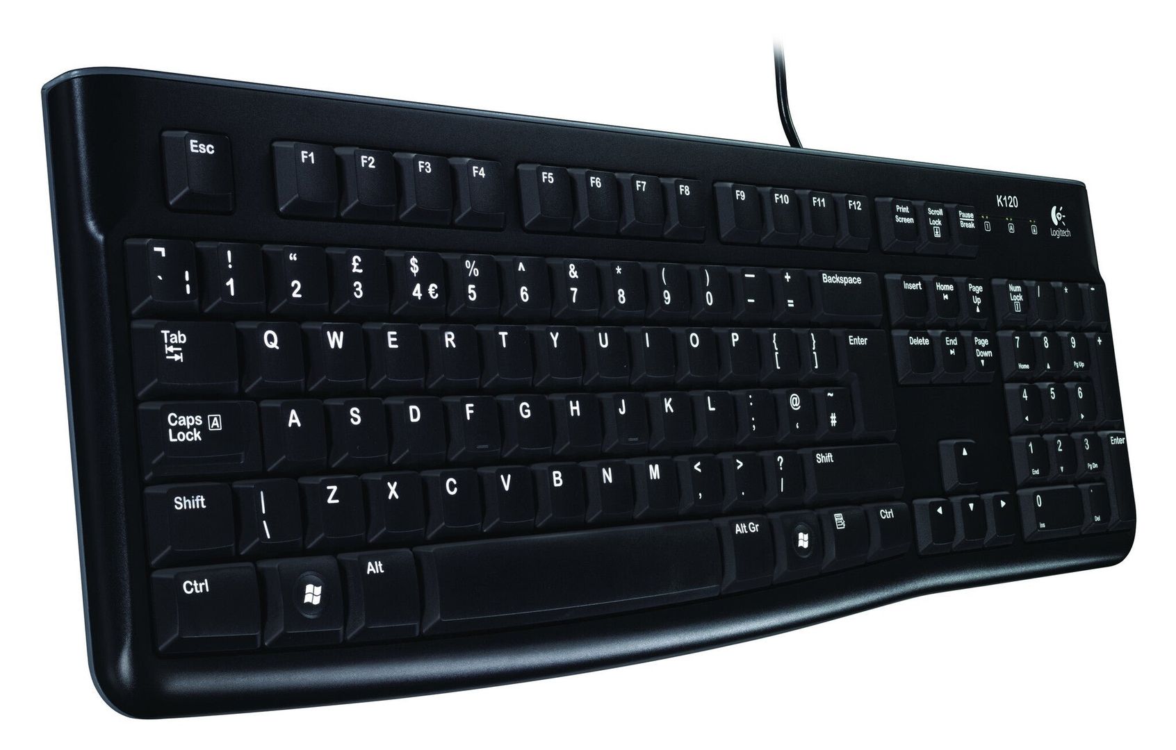 Logitech K120 Corded Keyboard - Image 1