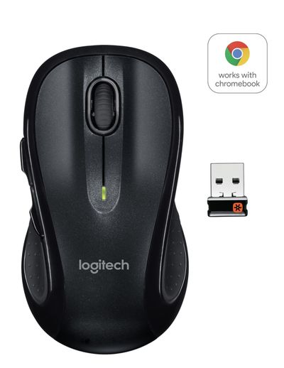 Logitech Wireless Optical Mouse - Multicoloured / M510 Black