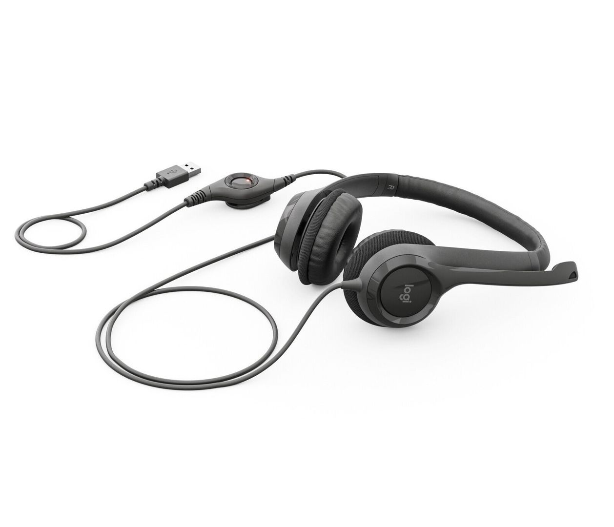 Logitech H390 Wired Headset - Image 1