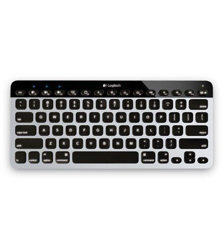 Logitech 920-004270 mobile device keyboard Black. White Bluetooth AZER - Image 1