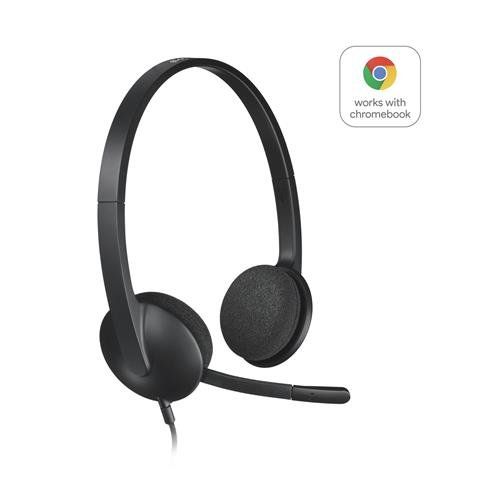 Logitech H340 USB Computer Headset - Image 1