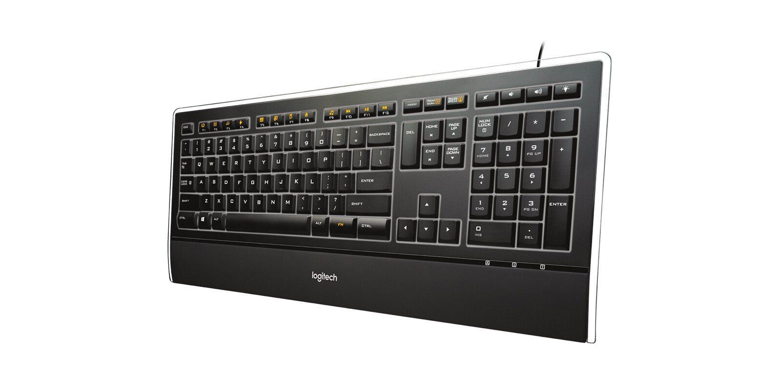 Logitech Illuminated Keyboard k740 - Image 1