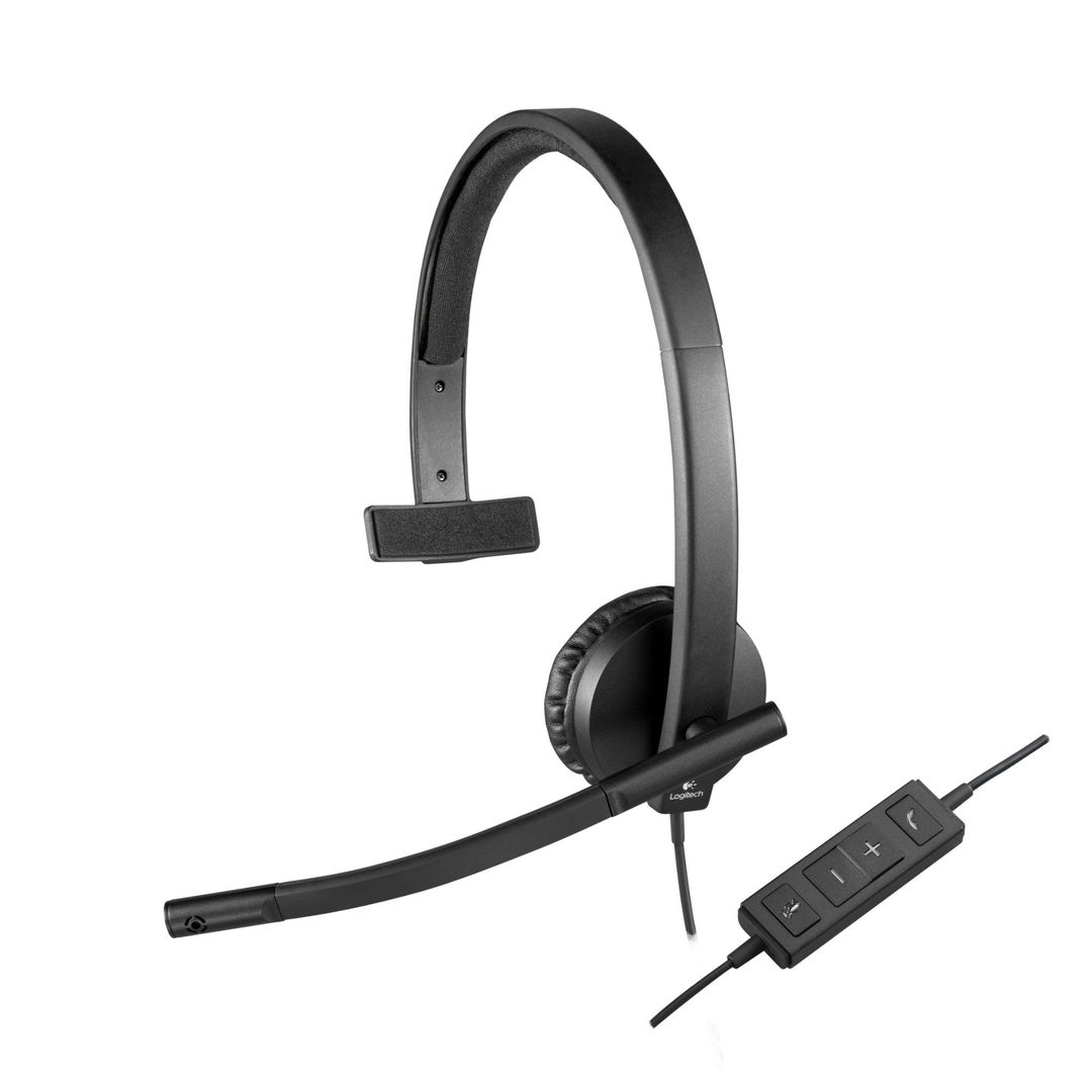Logitech USB Headset H570e Mono - Image 1