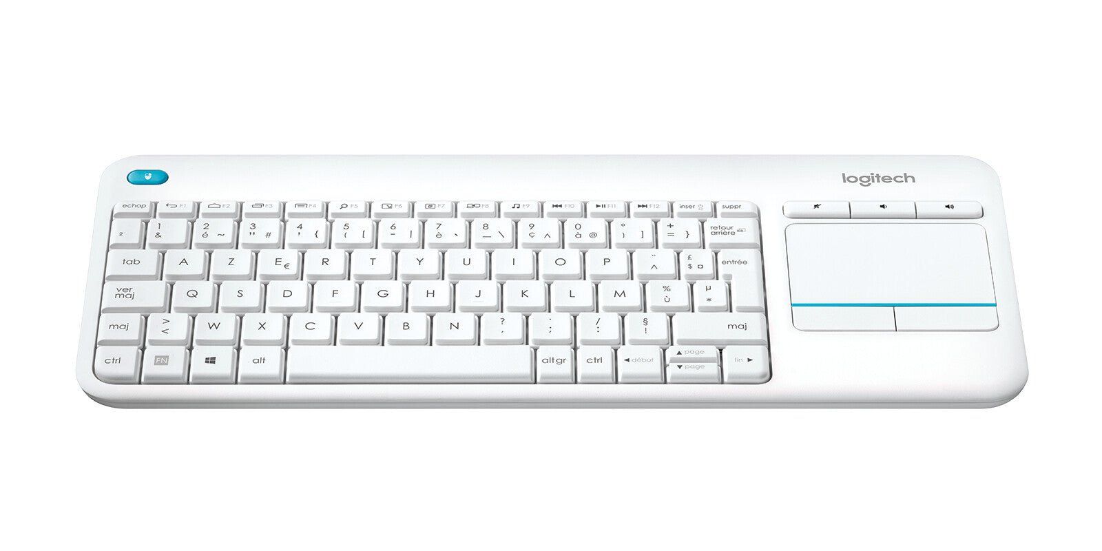 Logitech Wireless Touch Keyboard K400 Plus - Image 1