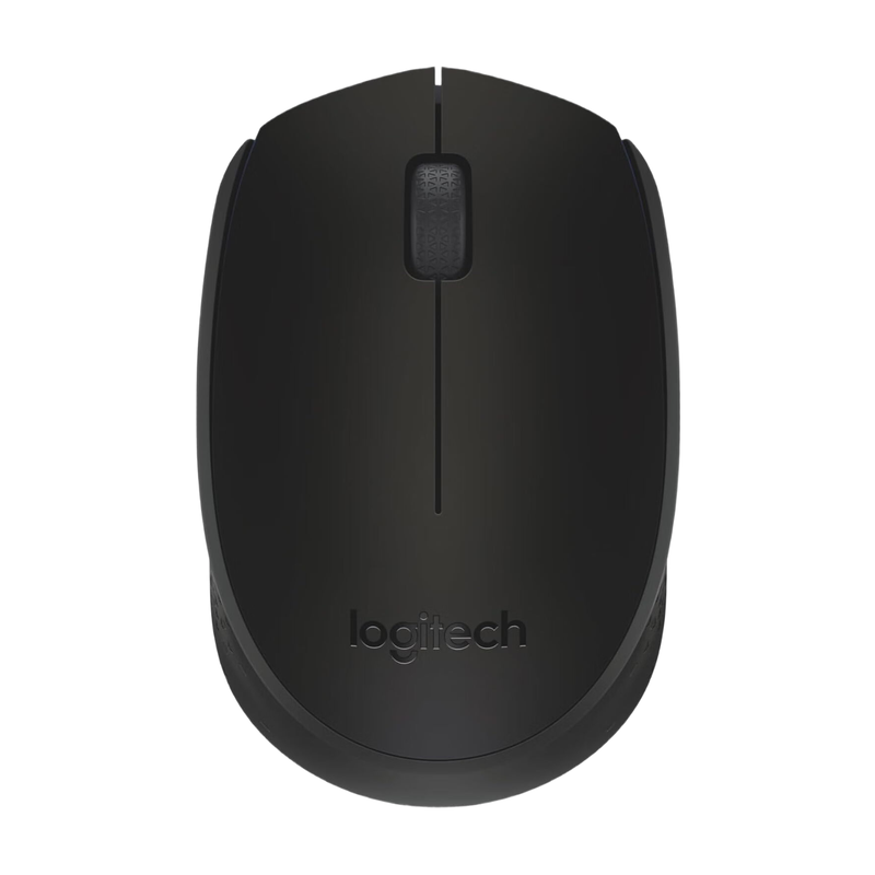 LOGITECH M171 Wireless Optical Mouse, Black - Image 1
