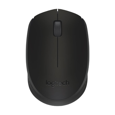 LOGITECH M171 Wireless Optical Mouse, Black