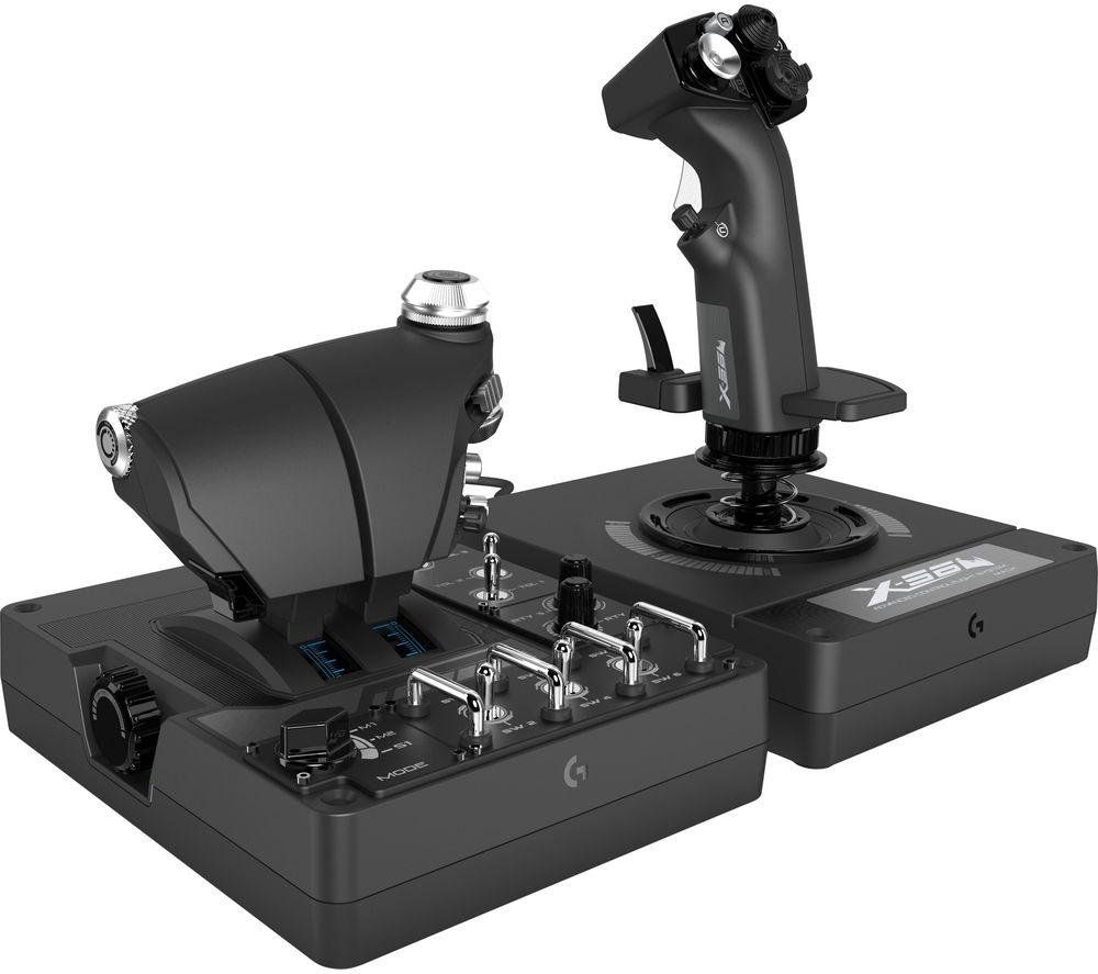 Logitech G G X56 HOTAS RGB Throttle and Stick Simulation Controller - Image 1