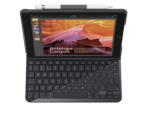 Logitech 920-009022 mobile device keyboard QWERTY Spanish Bluetooth Bl