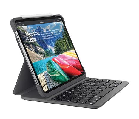 Logitech SLIM FOLIO PRO Graphite Bluetooth QWERTY Nordic