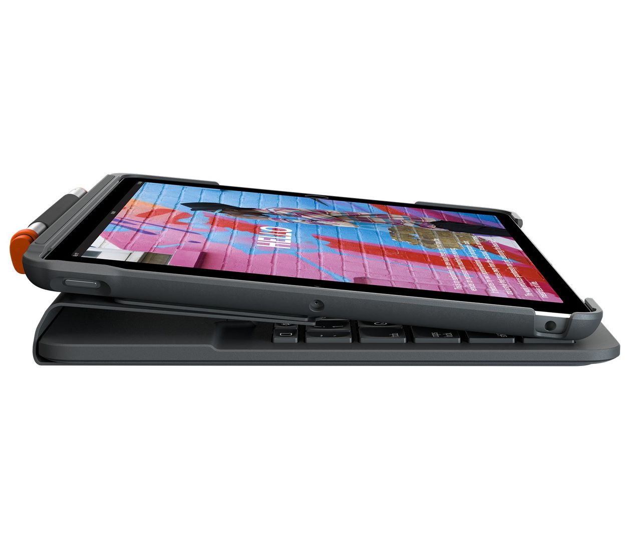Logitech Slim Folio for iPad (7th, 8th, & 9th generation) - Image 1