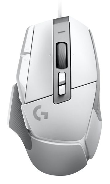 LOGITECH G502 X Optical Gaming Mouse - White, White