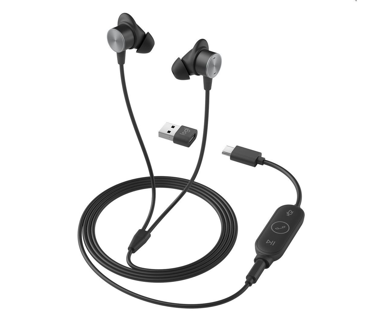 Logitech Zone Wired Earbuds - Image 1