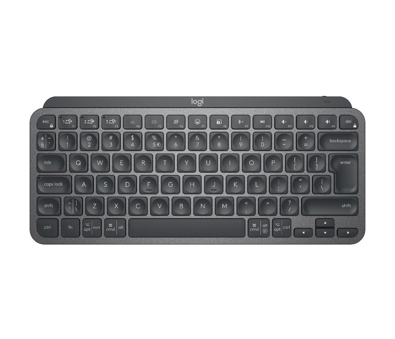 Logitech Master MX Keys Mini Minimalist Wireless Illuminated Keyboard - Image 1