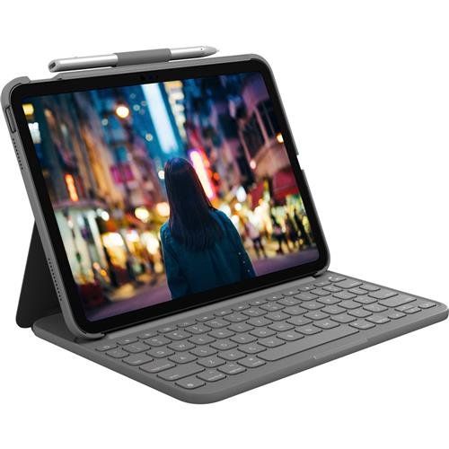 Logitech 920-011429 mobile device keyboard QWERTY UK English Bluetooth Grey - Image 1