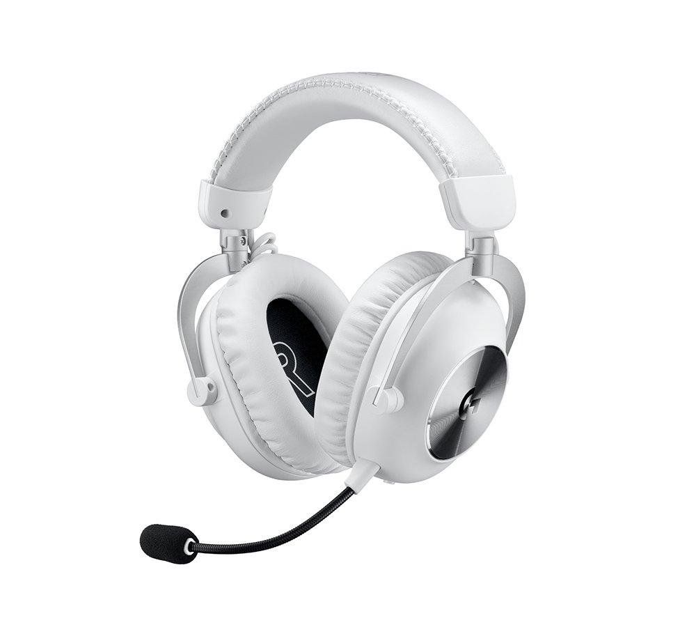 LOGITECH PRO X 2 Graphene Driver LIGHTSPEED Wireless 7.1 Gaming Headset - White, White - Image 1