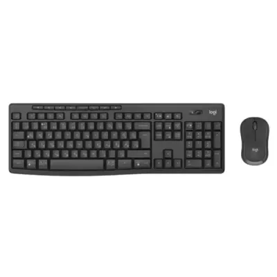 Logitech MK370 Combo for Business keyboard Mouse included Office RF Wireless + Bluetooth QWERTY Portuguese Graphite