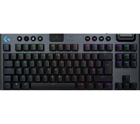 LOGITECH G915 X LIGHTSPEED TKL Wireless Mechanical Gaming Keyboard - Tactile Black, Black