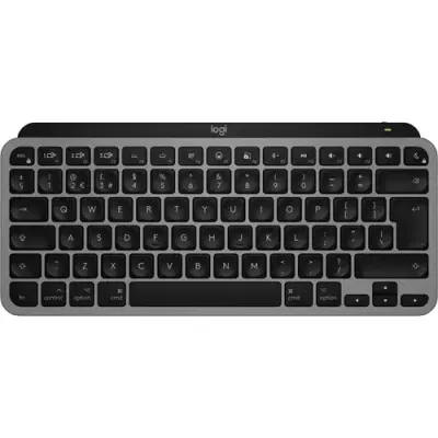 Logitech MX Keys Mini For Mac keyboard Home/Office Bluetooth QWERTY UK English Black, Grey - Thumbnail 3