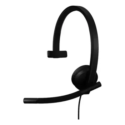 Logitech H570e Headset Wired Head-band Office/Call center USB Type-C Black