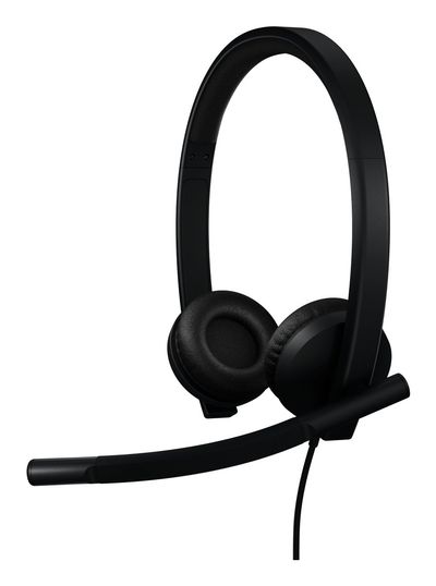 Logitech H570e Headset Wired Head-band Office/Call center USB Type-C Black - Thumbnail 2