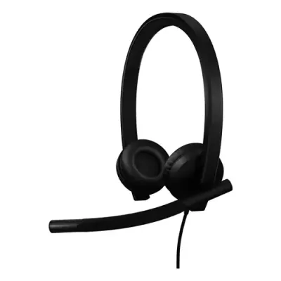 Logitech H570e Headset Wired Head-band Office/Call center USB Type-C Black