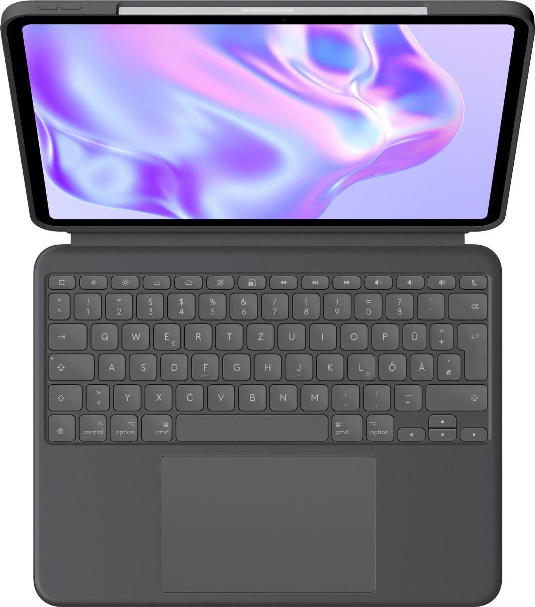 Logitech Combo Touch QWERTZ German Smart Connector Graphite - Image 1